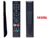 Herz Vestel İle Uyumlu Netflix Youtube Tuşlu Televizyon Kumandası