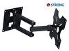 Generic Strong Uyumlu 19" - 32" F-4 LCD Led Televizyon Monitör Hareketli Duvar Askı Aparatı