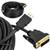 Philips SWV7436-93 HDMI to DVI 24-1 Full HD 10M Görüntü Kablosu