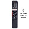 Electroon Vestel Google Play Android Type-C Şarjlı TV Kumandası - Ses Komutlu