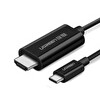 Ugreen 65188 MM121 4K USB-C to 1 M Siyah HDMI Görüntü ve Ses Aktarım Kablosu