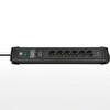 Brennenstuhl Premium-Line 30000A 3 m Kablo 2 USB 6'lı Aşırı Gerilim Korumalı Priz