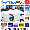 Vankyo Leisure 470 Pro 1080p 5G Wi-Fi Beyaz Projeksiyon Cihazı