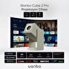 Wanbo Cube 2 Pro 1080P FHD 1.2x3.5 M Projeksiyon Cihazı - Yeşil