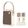 Divoom SongBird-HQ Çift Mikrofonlu Beyaz Bluetooth Hoparlör