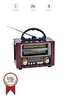 Torima NS-02 Brown Nostaljik Radyo Bluetooth Hoparlör