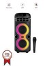 Torima D41 RGB Işıklı Mikrofonlu Bluetooth Hoparlör Speaker