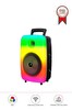 Torima GTS-1802 Siyah Mikrofonlu RGB Ledli Taşınabilir Bluetooth Hoparlör Parti Speaker