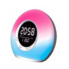 Çeşithane P11  RGB Işıklı Saatli Alarm Masaüstü TF USB FM Şarjlı  Bluetooth Hoparlör