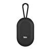 Bix BXWS01 Bluetooth 6.0 IPX4 Suya Dayanıklı 8W MicroSD ve USB Destekli Taşınabilir Hoparlör Siyah