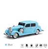 Başkenttekno D55 Retro Araba Tasarımlı 2x5W FM- USB-TF Kart Mavi Bluetooth Hoparlör
