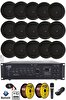 Lastvoice Black Maxx Paket-7 tavan Hoparlörü ve 6 Bölgeli Amfi Ses Sistemi Paketi (Full Set)