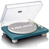 Lenco LS-50 TQ Hoparlörlü Usb'li MP3 Kayıt Özellikli Mavi Pikap