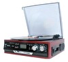 Flagen KN-37 Bluetooth Kumandalı Kaset USB Radyo 33-45-78 Plaklar Çalar Pikap