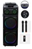 Midex MXR-2000 Mikrofonlu Portatif Taşınabilir Ses Sistemi Hoparlör 2000W (Radyo Bluetooth)