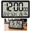Loyka LCDSY75 Siyah Dijital LCD Saat - Tarih Sıcaklık ve Nem Göstergeli