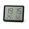 Upway Mıknatıslı Kompakt Mini Model Dijital Sıcaklık ve Nem Göstergeli Saat