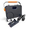 Rose HP-501 Acoustic Taşınabilir Ses Sistemi 150W 2 El 1 Kafa Telsiz Mikrofonlu Set