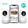 Botslab 360+ C211 2K Pro Mini Bundle Wi-Fi 360° Bebek Monitörü Evcil Hayvan ve İç Mekan Akıllı Güvenlik Kamerası 2 Adet