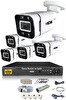 IDS Cepten İzle Su Geçirmez 5 Kameralı 5mp Sony Lensli 1080p FullHD Gece Renkli Full Kamera Seti DS-2031HD-WL-SET5-NOHDD