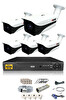 IDS 5 Kameralı 5 MP Sony Lensli 1080p Full HD Hard Disksiz Güvenlik Kamerası Sistemi DS-7070HD-SET5-NOHDD