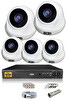 IDS 5 Kameralı 5 MP Sony Lensli 1080p Full HD Hard Disksiz Güvenlik Kamerası Sistemi D-2026HD-SET5-NOHDD