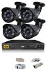IDS 4 Kameralı 5 MP Sony Lensli 1080p Full HD Hard Disksiz Güvenlik Kamerası Sistemi DS-2015HD-SET4-NOHDD-BLACK