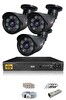 IDS 3 Kameralı 5 MP Sony Lensli 1080p Full HD Hard Disksiz Güvenlik Kamerası Sistemi DS-2015HD-SET3-NOHDD-BLACK