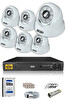 IDS 6 Kameralı 5MP Sony Lensli 1080p Full HD Cepten İzle 500 İç Güvenlik Kamerası Sistemi D-2028HD-SET6-500