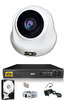 IDS Cepten İzle 250 İç 1 Kameralı 5mp Sony Lensli 1080p FullHD Güvenlik Kamerası Sistemi D-2026HD-SET1-250-X