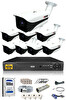 IDS Cepten İzle 500 Dış 8 Kameralı 5mp Sony Lensli 1080p FullHD Güvenlik Kamerası Sistemi DS-7070HD-SET8-500