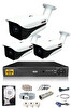 IDS Cepten İzle 250 Dış 3 Kameralı 5mp Sony Lensli 1080p FullHD Güvenlik Kamerası Sistemi DS-7070HD-SET3-250-X