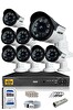 IDS 8 Kameralı 5 MP Sony Lensli 1080p FHD Cepten İzle 500 Dış Güvenlik Kamerası Sistemi DS-2015HD-SET8-500-ARRAY