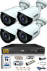 IDS Cepten İzle 1 TB Dış 4 Kameralı 5 MP Sony Lensli 1080p Fullhd Güvenlik Kamerası Sistemi DS-2020HD-SET4-1TB