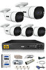 IDS 5 Kameralı 5 MP Sony Lensli 1080p FHD Cepten İzle 500 Dış Güvenlik Kamerası Sistemi DS-2029HD-SET5-500