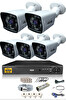 IDS 5 Kameralı 5 MP Sony Lensli 1080p Full HD Hard Disksiz Güvenlik Kamerası Sistemi DS-2021HD-SET5-NOHDD