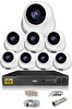 IDS 8 Kameralı 5 MP Sony Lensli 1080p Full HD Hard Disksiz Güvenlik Kamerası Sistemi D-2026HD-SET8-NOHDD
