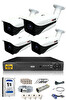 IDS 4 Kameralı 5 MP Sony Lensli 1080p Full HD Cepten İzle 1 TB Dış Güvenlik Kamerası Sistemi DS-7070HD-SET4-1TB