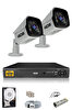 IDS 2 Kameralı 5 MP Sony Lensli 1080p Full HD Cepten İzle 250 Dış Güvenlik Kamerası Sistemi DS-2027HD-SET2-250-X