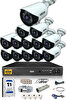 IDS 13 Kameralı 5MP Lensli 1080p Gece Görüşlü Su Geçirmez Cepten İzle FHD Kamera Seti DS-2020HD-SET13