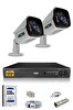 IDS 2 Kameralı 5 MP Sony Lensli FHD Gece Görüşlü 320 Dış Güvenlik Kamerası Sistemi DS-2027HD-SET2-320