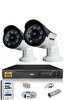 IDS 2 Kameralı 5 MP Sony Lensli FHD Gece Görüşlü 320 Dış Güvenlik Kamerası Sistemi DS-2015HD-SET2-ARRAY