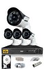IDS Cepten İzle 250 Dış 4 Kameralı 5mp Sony Lensli 1080p FullHD Güvenlik Kamerası Sistemi DS-2015HD-SET4-250-ARRAY