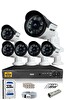 IDS Cepten İzle 6 Kameralı Set 5mp Sony Lensli Full HD Gece Görüşlü Güvenlik Kamerası Sistemi DS-2015HD-SET6-ARRAY