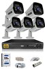 IDS 5 Kameralı 5MP Sony Lensli Full HD Gece Görüşlü 320 Dış Güvenlik Kamerası Sistemi DS-2027HD-SET5-320