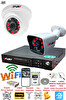 Fury 2 Kameralı 5mp 3.6MM Lens 2mp Görüntü 6 Atom LED Gece Görüşlü FHD Güvenlik Kamerası 5525di 500 GB