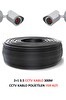 Fury 2+1 0.5MM Polietilen Yer Altı CCTV Kablo Güvenlik Kamera Kablosu 300 M