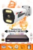 Fury 1 Kameralı Sesli 6 Warm Led Gece Renkli Görüş Su Geçirmez Güvenlik Kamerası Seti 500GB