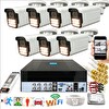 Bises 7'li Araç İnsan Yüz Tanımalı Hareket Algılayan 5 MP Lens 15 Warm Led Gece Renkli Kamera Seti 5915W-P