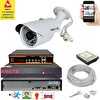 Bises 1'li Yapay Zeka Destekli 5 MP 1940P Görüntü POE Bağlantılı 48 Ir Led Gece Görüş IP Kamera Seti 748POE